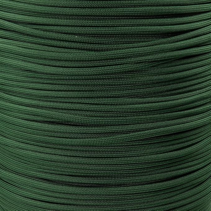 Paracord Planet Solid Color 550lb Paracord- 7 Strand Type LLL Nylon Cord by ParacordPlanet