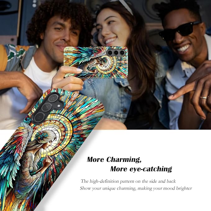 Compatible for Samsung Galaxy S26 Plus 5G Case, Dual Layer Heavy Duty 2 in 1 - Image 4