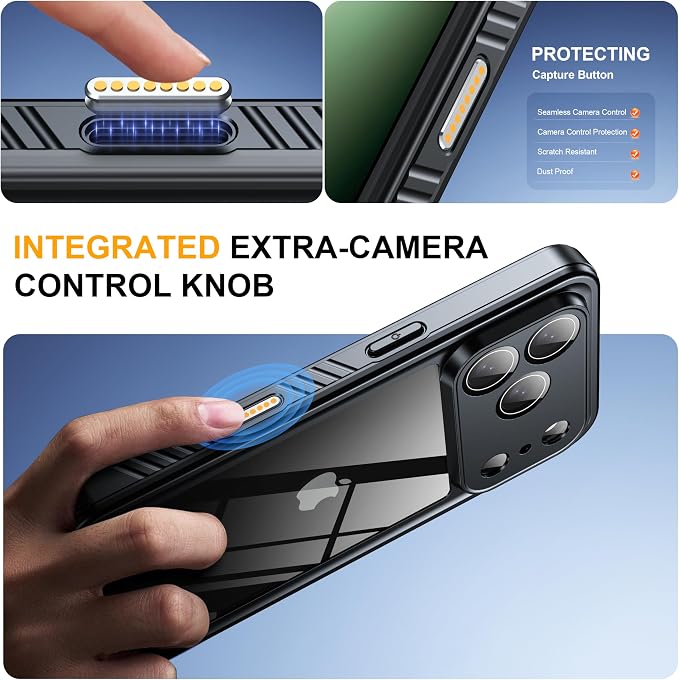 ANTSHARE for iPhone 17 Pro Case, IP68 Waterproof Shockproof Case, - 12 FT - Image 5