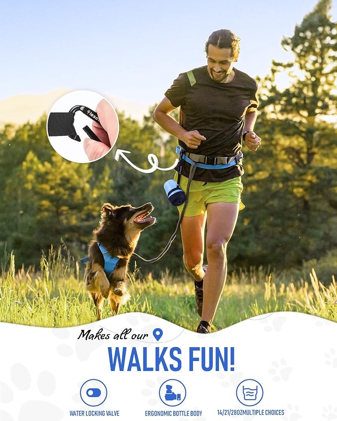 lesotc Dog Water Bottle, Portable Water Dispenser - Image 5