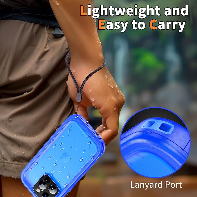 Cozycase Compatible with iPhone 13 Pro Max Waterproof Case - Image 7