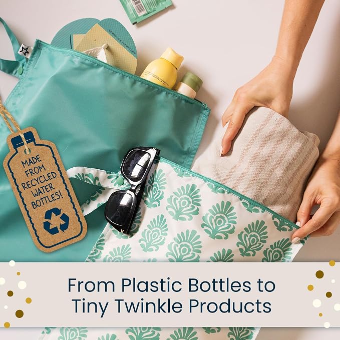 Tiny Twinkle Mess Proof Wet Bags | 1-Pack Reusable Waterproof Wet Bags - Image 8