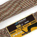 Paracord 550 lb, 7 Strand Paracord Rope 50ft 4mm, Nylon Parachute Cord by FISHLUND