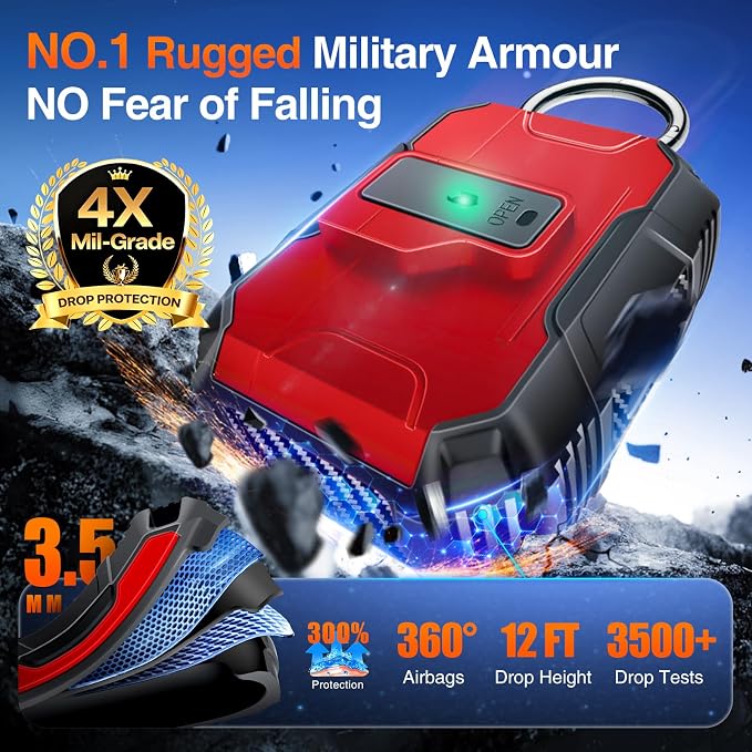 Armoured Heavy Duty for AirPods Pro3 Generation Case - Image 2
