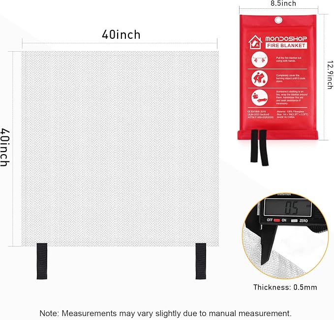 Mondoshop Fire Blanket Emergency - Image 7