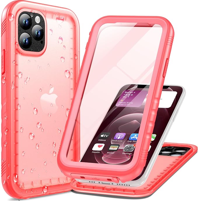 Cozycase Waterproof Case for iPhone 11 Pro Max, Shockproof Full-Body Rugged by Cozycase