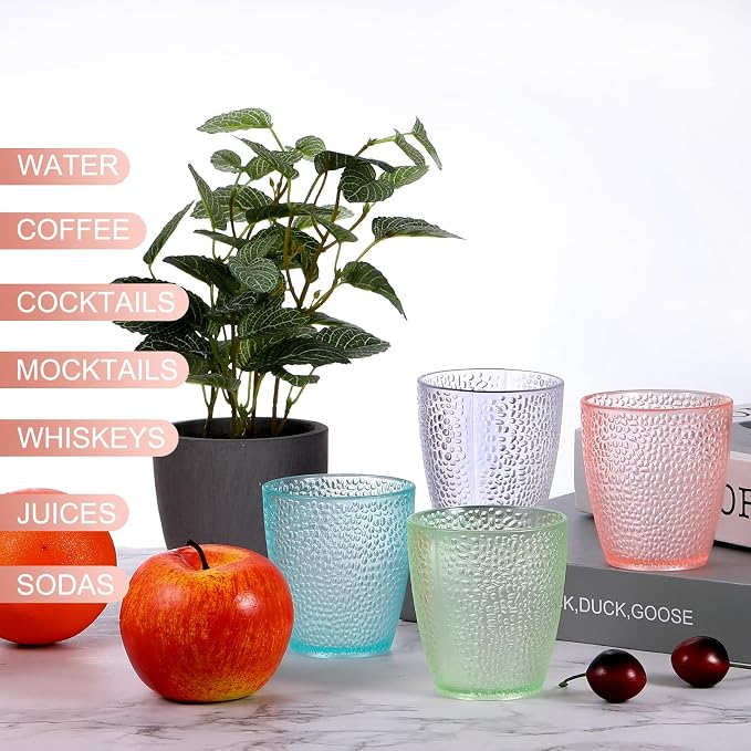 uxcell 10oz Acrylic Drinking Glasses - Image 5