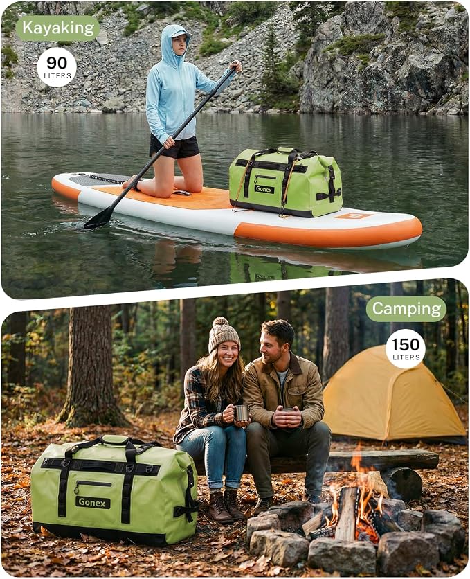 Gonex Waterproof Duffel Bag, 120L Heavy Duty Dry Duffle Bag - Image 7