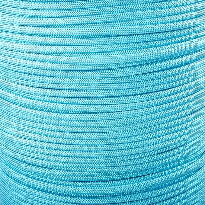 Paracord Planet Solid Color 550lb Paracord – 7 Strand Type III Nylon Cord by ParacordPlanet