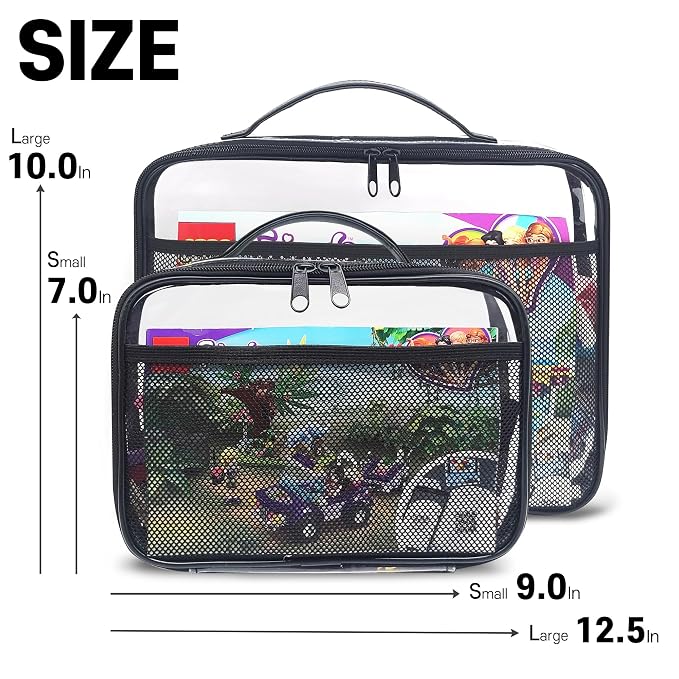 holay 4 Packs Large PVC Toy Storage Organizer - Image 3