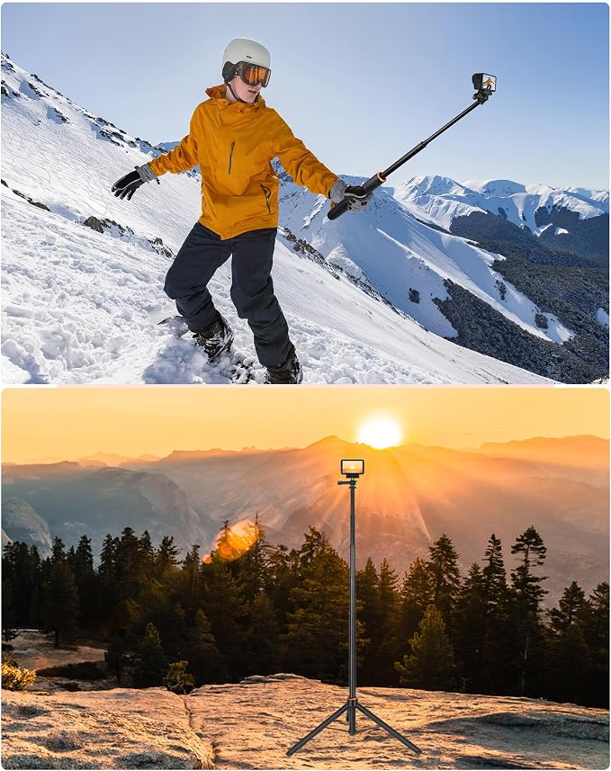 53.5" Osmo Action Selfie Stick Tripod - Image 7