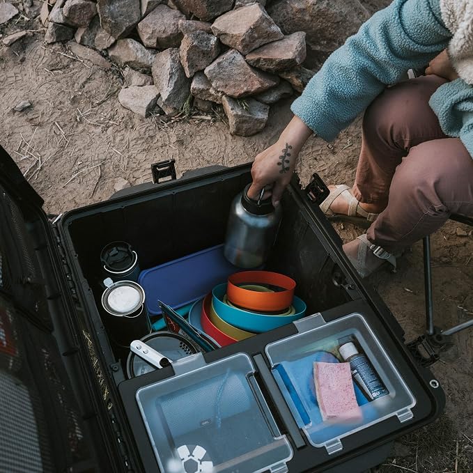 NANUK Trail 80 – 79L Waterproof Storage Box – Wheeled & Modular Cargo Case - Image 7