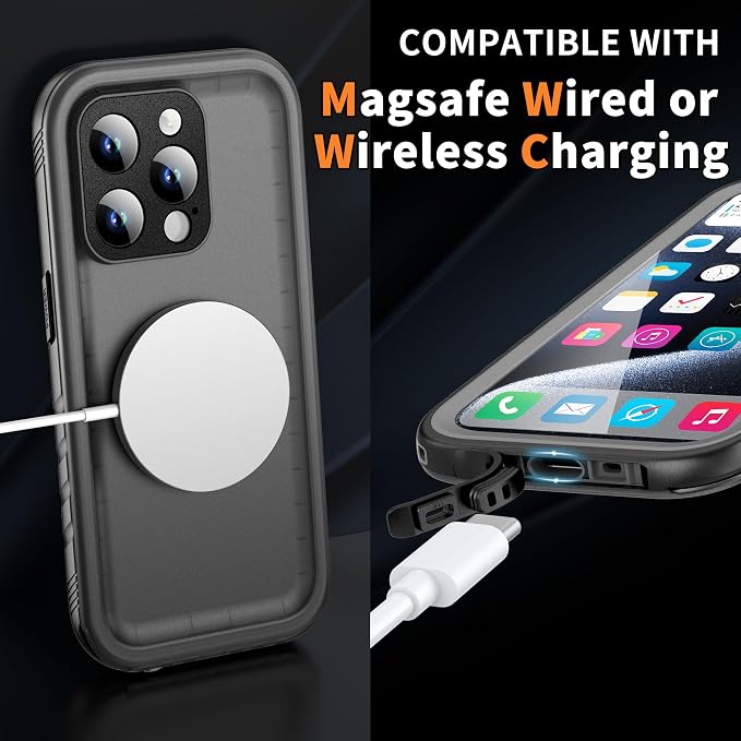 Cozycase Compatible with iPhone 14 Pro Waterproof Case - Image 8