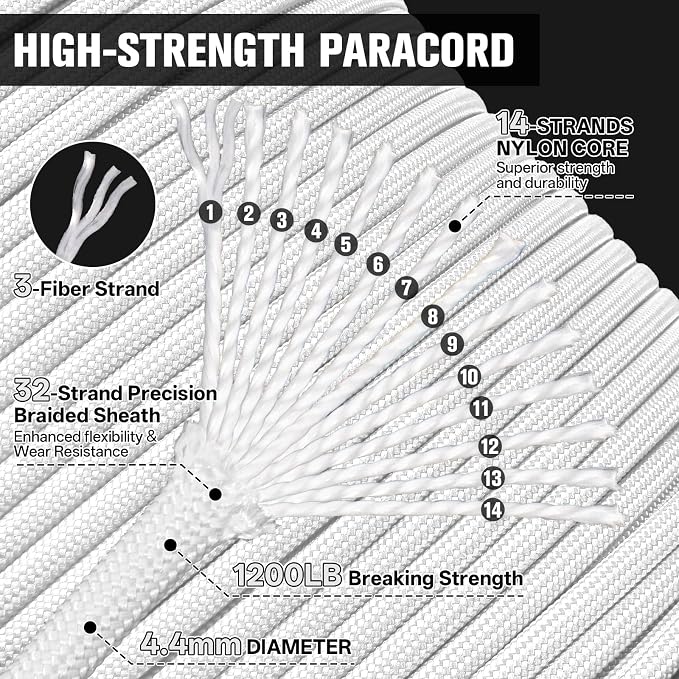 1200 Paracord Rope - Image 3