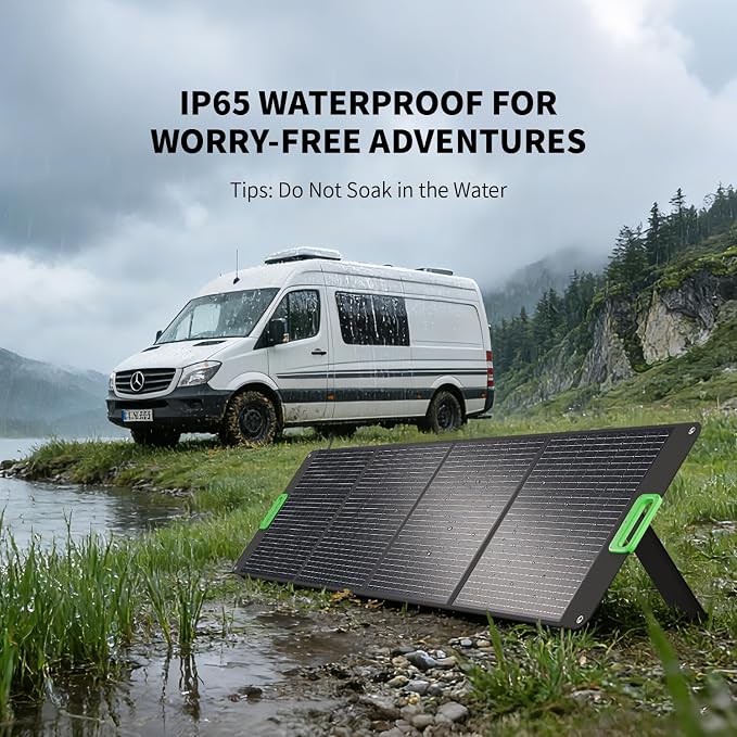 200W Portable Solar Panel for Power Station, 23.5% High Efficiency ETFE - Image 6