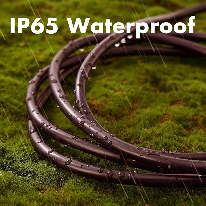 30ft Brown Outdoor Extension Cord Waterproof, UL Listed, 16/3 SJTW Heavy Duty 3 - Image 4
