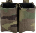 Double Pistol Magazine Pouch, High-Strength Laminate Material, MOLLE Compatible by PointBlankDutyGear
