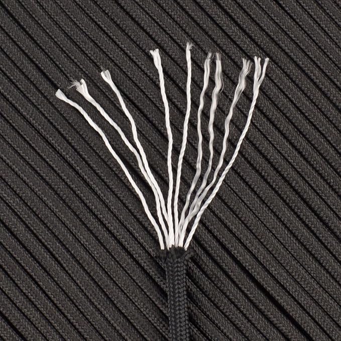 Paracord 550 lb, 7 Strand Paracord Rope 50ft 4mm, Nylon Parachute Cord - Image 2