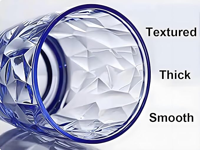 15Oz Unbreakable Tritan Drinking Glasses Shatterproof Acrylic Glasses Drinkware - Image 5