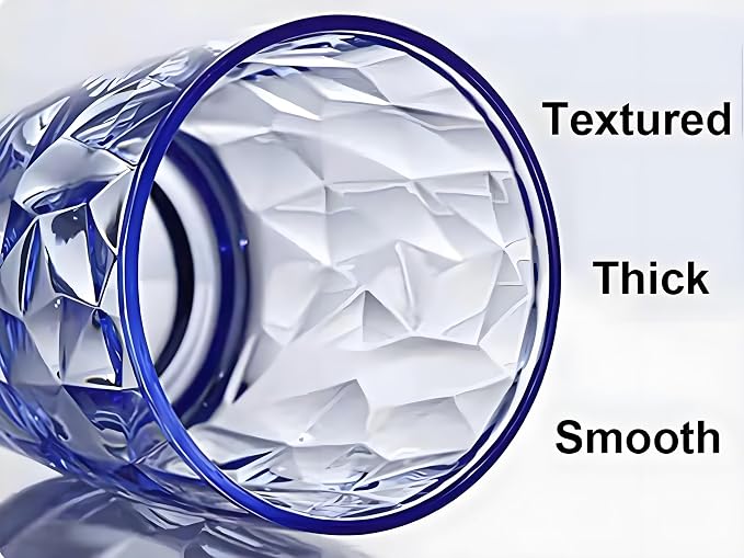 15Oz Shatterproof Tritan Drinking Glasses Unbreakable Acrylic Glasses Drinkware - Image 5