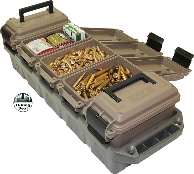 MTM AC5C 5-Can Ammo Crate Mini, Convenient size, Store 650 rounds of 9mm bulk - Image 2