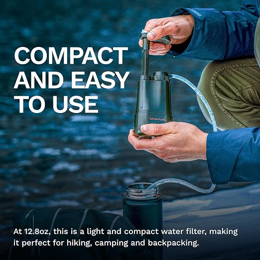 Survivor Filter PRO – 0.01 Micron Portable Water Filtration System Survival – - Image 3