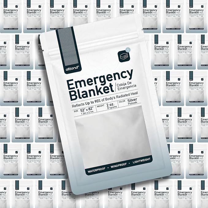 Altland 250 Pack of Emergency Blankets - Image 6