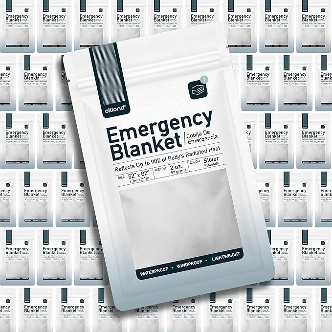 Altland 100 Pack of Emergency Blankets - Image 6