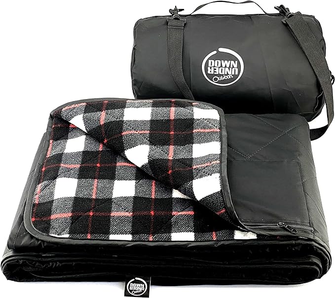 DOWN UNDER OUTDOORS Large Waterproof Windproof Extra Thick 350 GSM Quilted by DOWNUNDEROUTDOORS