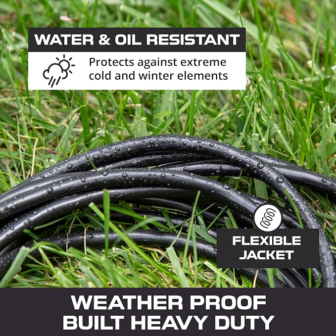 Iron Forge Cable 2 Pack 12 Gauge Outdoor Extension Cord 50 Ft, SJTOW 12/3 Heavy - Image 6
