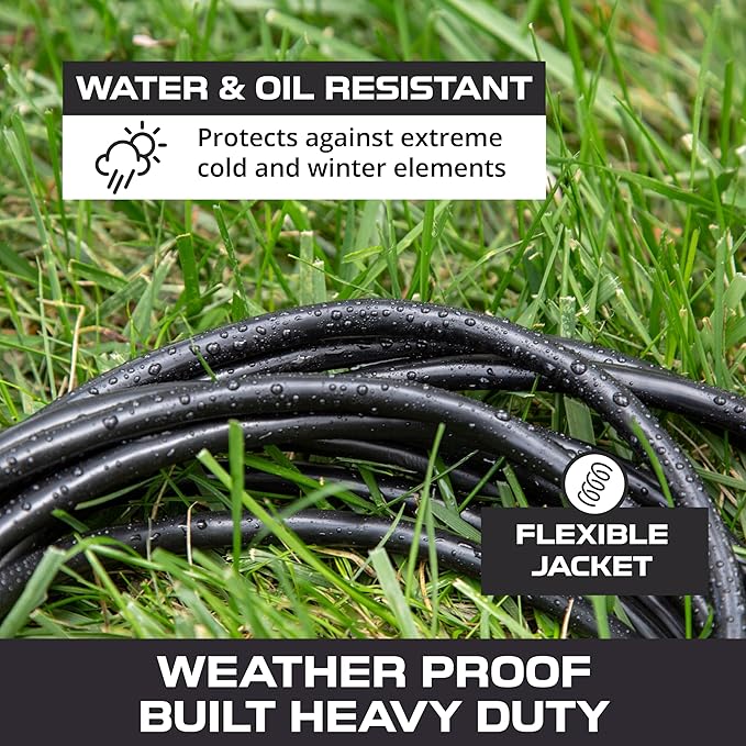 Iron Forge Cable Oil Resistant 12 Gauge Extension Cord 50 ft, 12/3 SJTOW 50 - Image 6