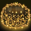 Dazzle Bright Warm White Christmas String Lights, 82ft 1000 LED Waterproof by DazzleBright