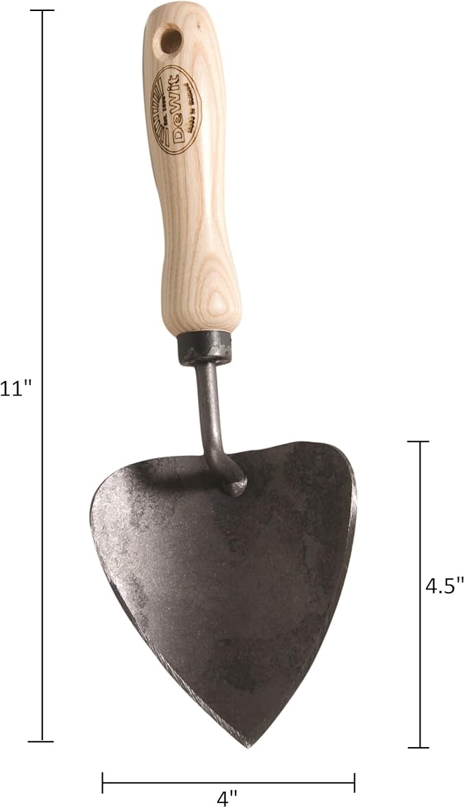 Tierra Garden DeWit Potting Trowel, Garden Tool for Roots and Planting (31-0906)