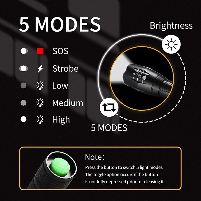 Whaply LED Flashlights - Image 3