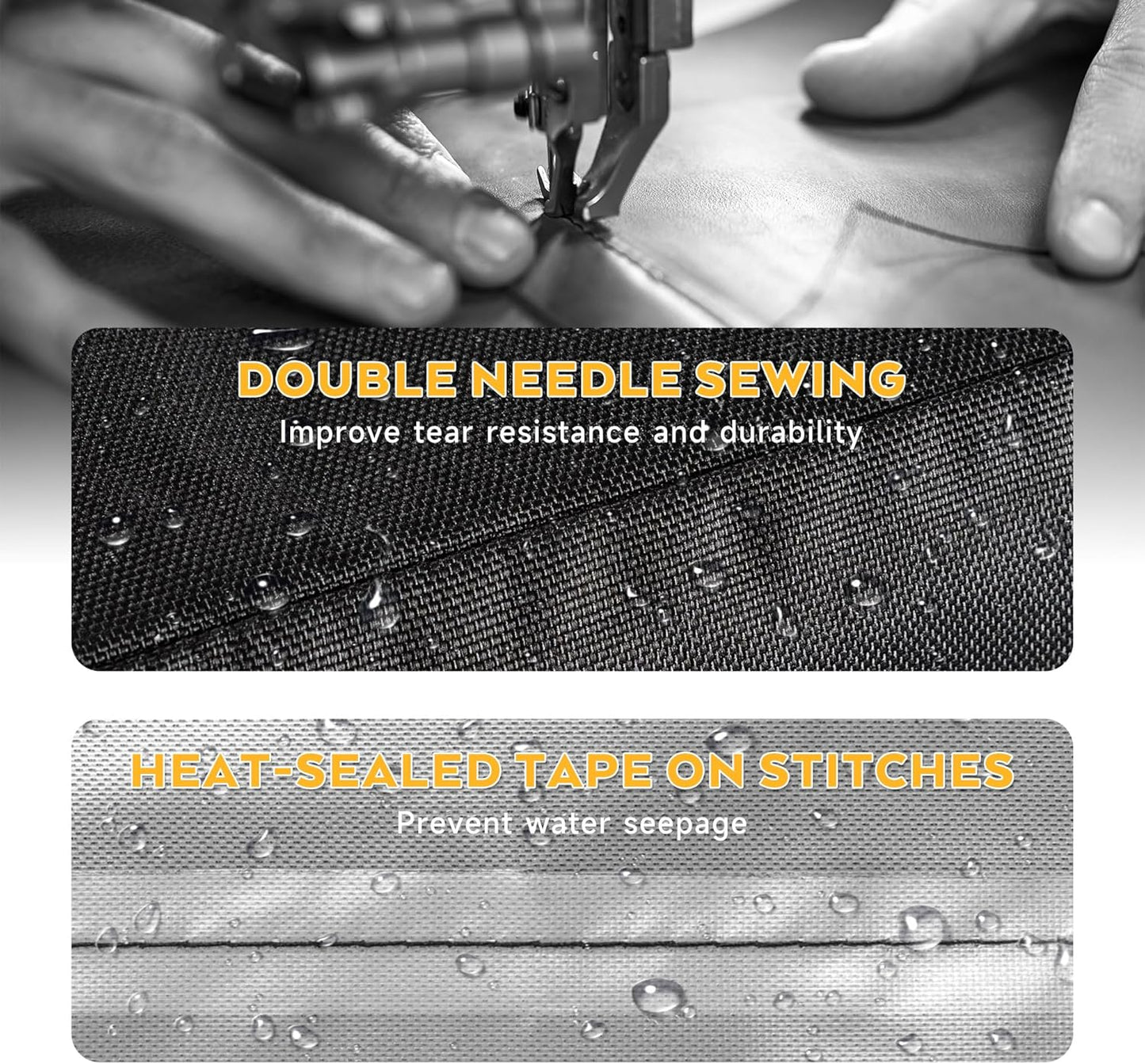 Grill Cover for Royal Gourmet CD1519 Portable Charcoal Grill, Tabletop BBQ Cover for Royal Gourmet Small Charcoal Camping Grill