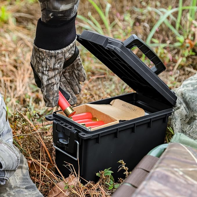 Sheffield 12772 4-Pack Ammo Storage Box, Stackable .30 Cal Field Boxes - Image 8