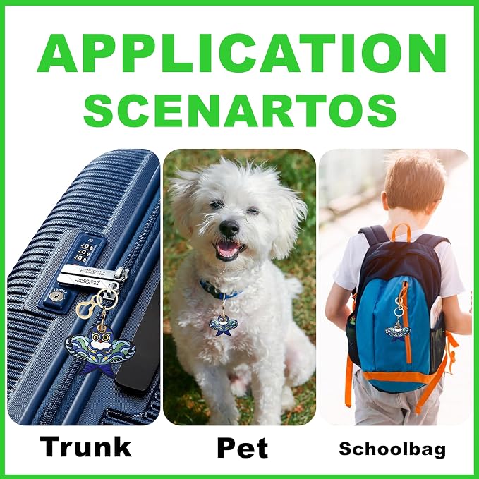 BORKUANA Leather Keychain Holder Case Compatible - Image 6