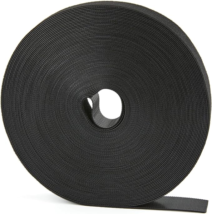 70FT x 3/4 inch Hook and Loop Roll, Reusable Fastening Cable Ties, Office and by NBTORCH