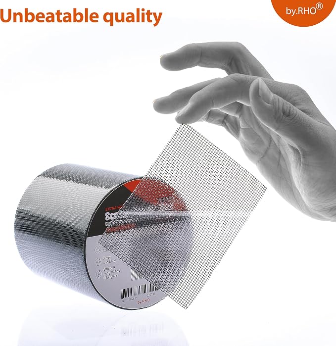 by.RHO Window Screen Repair Kit Tape - Image 6