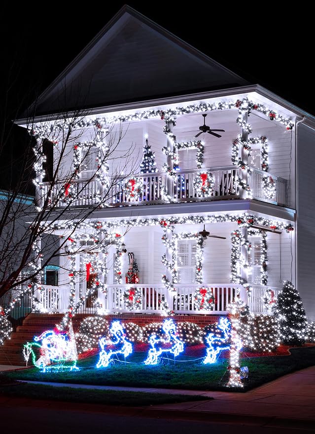 Minetom Solar String Lights Outdoor, Extra Long 72FT 200 LED Christmas String - Image 7