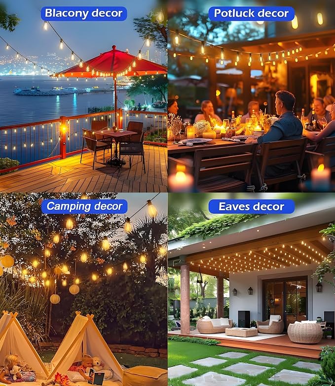 Tenmiro 200FT LED Outdoor String Lights - Image 7
