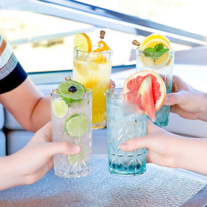 BELLAFORTE Shatterproof Tritan Tall Tumbler, 18oz - Image 2