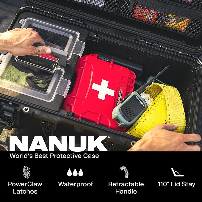 NANUK Trail 30 – 28.5L Waterproof Storage Box – Wheeled and Modular Cargo Case - Image 6