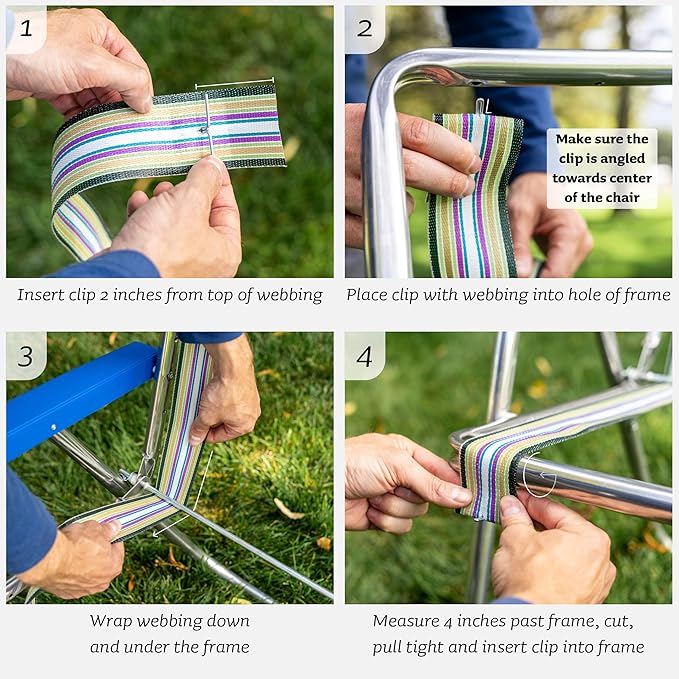 USA Lawn Chair Replacement Webbing - Image 4